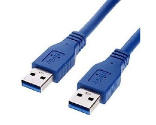 Gembird/Cablexpert Pro CCP-USB3-AMAM-6, AM/AM, 1.8м, экран, синий