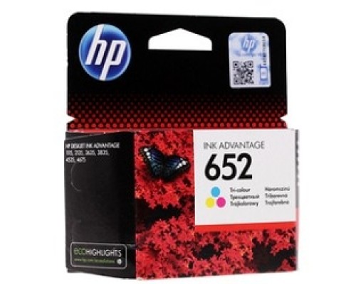 HP F6V24AE Картридж №652, Color DJ IA 1115/2135/3635/4535/3835/4675 (200стр.)