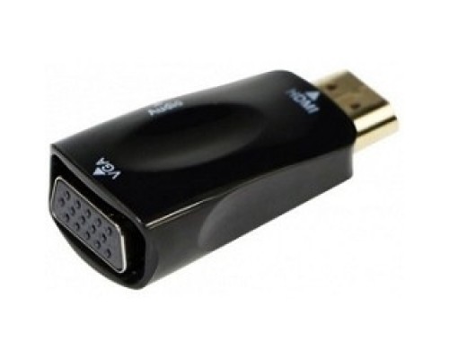 Gembird Переходник HDMI-VGA Cablexpert, 19M/15F (A-HDMI-VGA-02)