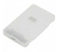 AgeStar 3UBCP3 (WHITE) USB 3.0 Внешний корпус 2.5 SATAIII HDD/SSD USB 3.0, пластик, белый, безвинтовая конструкция