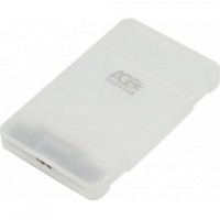 AgeStar 3UBCP3 (WHITE) USB 3.0 Внешний корпус 2.5 SATAIII HDD/SSD USB 3.0, пластик, белый, безвинтовая конструкция