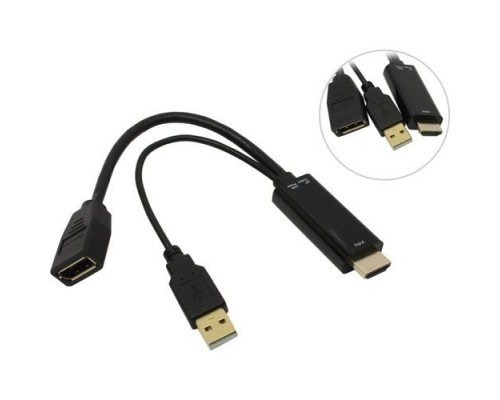 Espada Видеоконвертер HDMI 19pin Male to Display Port 20 pin Female, 4K (Ehddp1526) (44846)