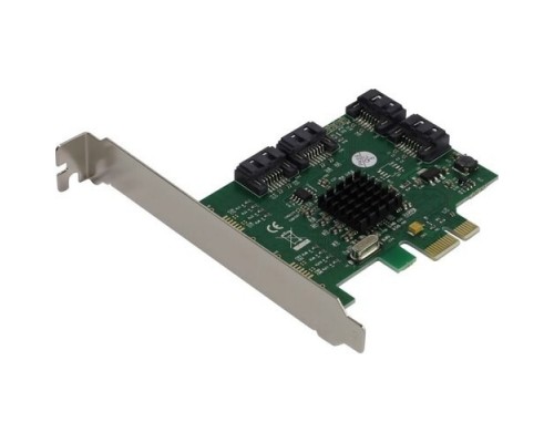 ORIENT M9215S PCI-Ex v2.0, SATA3.0 6Gb/s, 4int port, поддержка HDD до 8TB, Marvell 88SE9215 chipset
